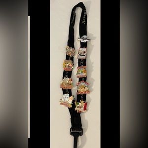 Adventures By Disney Italy "Viva Italia"  9 Pin Set RARE